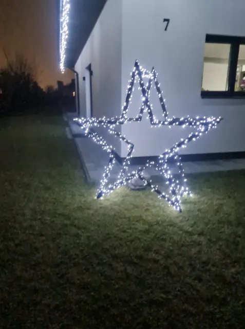Gwiazda ModoStar na trawniku