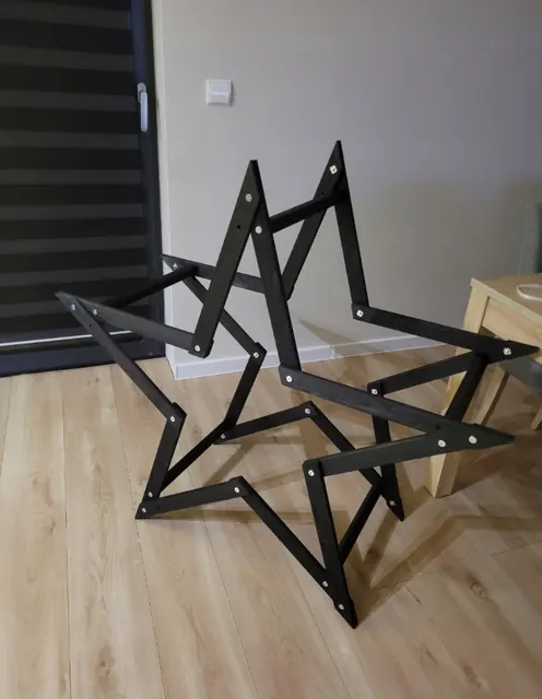 Gwiazda ModoStar złożona w formę 3D